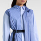 Sacai striped cotton poplin shirt dress P01099134 blue M M