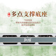 Dunhuang Dinghuang 24-hole single-hole single-note harmonica, silver DD24 C key, professional performance