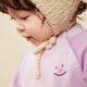 Minibala baby skin-friendly T-shirt, moisture-absorbing, heating, soft, skin-friendly double-sided fleece winter clothing