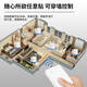 Thumb robot, lazy person's automatic light-off artifact, wiring-free remote control switch light, smart wireless light switch, remote finger, 1 square remote control + host, radio frequency, can penetrate the wall