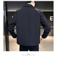Lapel jacket men's light mature style spring and autumn clothes 2026 new trend jacket youth slim jacket men green 4XL recommended 160-175Jin Jin equals 0.5 kg