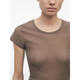The Row Light Luxury Women's ROW AND POLOS T-shirt POLO shirt Khaki 20 | L