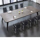 YWZR conference table long table simple modern small conference room training table simple workbench long office desk and chair combination length 160*width 80 six colors optional color remarks