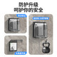 Type 86 socket waterproof cover self-adhesive switching power supply protective cover splash-proof box bathroom toilet socket protection box heightened waterproof box-transparent