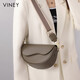 viney马鞍包牛皮包包女包轻奢品牌斜挎单肩包生日礼物高级感送女友老婆