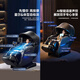 Oaks 4D+4D dual movement massage chair home space capsule 2025 top ten brands fully automatic full body zero gravity intelligent multi-functional space capsule massage sofa gift for parents Super top dual movement black - full configuration + upgraded 10,000 yuan movement + headband design High-end gifts for parents, the elderly, wives, girlfriends, boyfriends, ladies, elders