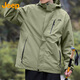 Jeep (JEEP) jacket men's autumn and winter three-in-one assault top jacket polar fleece men's military green XL