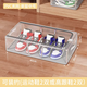 Yusenyi shoe box for storing artifacts, space under the bed, dustproof shoe cabinet, transparent boot drawer type, foldable shoe rack, medium size (1 piece), thick steel frame, stable stacking
