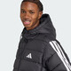 Adidas men's new winter sportswear hooded windproof warm cotton casual cotton jacket JM8355 CY8624 S