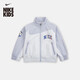 NIKE Toddler Light Raglan Jacket Boys and Girls Woven Round Neck Stacked Stand Collar Jacket NIKE IO6122