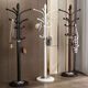Bahainiao coat rack, floor-standing clothes rack, vertical clothes hanging iron metal bag rack, entrance hall, bedroom large clothes rack