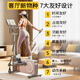 Fanpin Trojan elliptical machine home small space walker elliptical stepper home fitness equipment all-round version Morandi gray