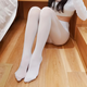 Transvestite jj set pantyhose self-rolled white silk velvet 120D women's clothing boss cos men's and women's open gay airplane socks white 120D thickened one size fits all JJ set closed 80 to 160Jin Jin equals 0.5 kg