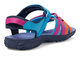 Teva Kids Y Tirra Sandals Blue Rose Multicolor 5 Big Kids