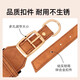 DidogPet anti-snag dog collar for large dogs, Golden Retriever, German Shepherd dog collar, engraving, anti-loss, medium-sized dog collar, strong and durable neck collar, classic brown (customized engraving), M-medium size (recommended weight 18-35Jin Jin equals 0.5 kg)