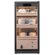 Meijing (raching) tea cabinet stainless steel intelligent constant temperature and humidity preservation and moisturizing storage refrigerator display cabinet tea cabinet FJ-CY7801 brushed mocha black style