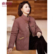 Yu Zhaolin Mother's Winter Cotton Clothes Middle-aged and Elderly Women's Clothes Mother-in-Law Cotton Jacket Jacket Stand Collar Warm Cotton Clothes Y44F010