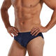 TYR Men's Swim Briefs Professional Sports Polyester Adjustable Waistband Adult Swimwear Midnight Navy 30