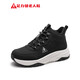 Zulijian elderly shoes winter new thickened velvet snow boots warm shoes 25932018J male black 43