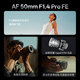 VILTROX AF 50mm F1.4 Pro FE Sony full-frame standard fixed focus portrait large aperture autofocus lens for A7M4 A7CII ZVE1 mirrorless camera