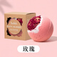 SHU FOORAN rose bath ball super multi-bubble aromatherapy long-lasting bath lavender dried flower explosive bath salt ball cross-border to domestic sales to domestic sales rose dried flower 100g individually packaged 1 piece/box