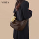 viney包包女包休闲时尚斜挎单肩大容量饺子包生日圣诞礼物送女生女友
