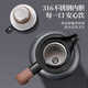 316 stainless steel thermal kettle business gift kettle new thermal kettle streamer kettle all steel thermal kettle wholesale streamer kettle black 1600ml ml