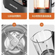 Jiuyang Jiuyang Light Sound Machine L18-P653 Multifuncional 12h Reserva inteligente Smart Cleaning Machine Breakfast Machine de soja Doble Copa Doble original Jiuyang Máquina de ruptura silenciosa L18-P653