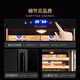 Bacchus cigar cabinet with humidity control constant temperature and humidity humidifier mini small household solid wood cedar wood alcohol maintenance naked maintenance red wine cigar maintenance energy saving silent air cooling 5th generation constant temperature and humidity + side light (1 naked maintenance + 2 box maintenance) 25L