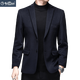 Goldlion middle-aged wool suit jacket men's suit business large size no-iron loose casual single suit top Shangqing M 165