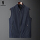 Polosport American Paul Classic Men's Thin Stand-up Collar Vest Autumn Thick Sleeveless Vest Vest Casual Vest Men Dark Blue 2XL 185/100A