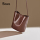 15MINS bag women's bag light luxury brand 2025 new bucket bag women's simple high-end single shoulder crossbody bag birthday gift