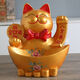 Pupan Pupan Creative Lucky Cat Storage Doorway Porch Shoe Cabinet Key Storage Deer Ornaments Living Room Desktop Remote Control Fulu Lucky Cat Storage Piggy Bank Gold