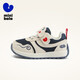 Minibala children's shoes, children's toddler shoes, autumn new baby stable shoes, comfortable non-slip mesh breathable and versatile sports shoes, blue and white, size 21, suitable for feet length 14.0-14.5cm