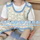Children's belly protector, bellyband to prevent navel from catching cold, male baby's sleeping belly protector, baby sleeping bag vest, pure cotton summer pink bunny (cool and breathable), suitable for temperatures above 25 degrees, size 130 (recommended height is about 115-25cm)