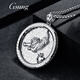 GsunG platinum pt950 zodiac broken ice tiger pendant men's solid platinum pendant can be customized as a gift for boyfriend. Priced by gram, contact customer service before bidding.