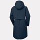 HELLY HANSEN, HH Helly Hansen women's new daily commuter windproof jacket Aspire warm and comfortable mid-length jacket 597 navy blue XL
