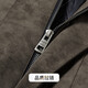 Rich collar 100 wool filling crackle leather jacket quilted warm lapel PU leather jacket winter men's leather jacket men's style