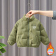BALA suitable for light down jacket boys 2025 new winter clothing children's cotton coat white duck down jacket black 90cm