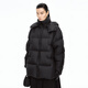 JNBY/Jiangnan Buyi Shopping Mall Same Style 25 Winter New Down Jacket Loose H-shaped Long Sleeve 5PAC13960 001/Black S