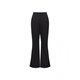 BOSIDENG 2025 New Women's Outerwear Autumn and Winter Down Pants Casual Fashion Wide Leg Straight Cotton Pants B250445106 Black 8056 S 160_66A