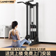 _Fitness home equipment unilateral flying bird gantry painting rowing machine multi-functional dumbbell equipment package installation classic + 70KG environmentally friendly counterweight