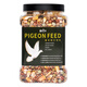 Pet Le Man nutritional pigeon food pigeon feed supplies carrier pigeon racing pigeon breeder pigeon with corn small grain pea grain bird food nutritionally balanced pigeon food 1200ml