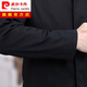 Pierre Cardin high-end men's clothing men's windbreaker mid-length stand-up collar business casual jacket dad wear new middle-aged spring and autumn clothing black stand-up collar pure cotton + authenticity guarantee M 170/88A