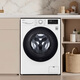 LG ultra-thin embedded 9KG fully automatic drum washing machine household washing machine AI direct drive frequency conversion 95 high temperature cooking and washing drum self-cleaning FCY90N2W