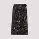 PRADA FW25 Light Luxury Women's Nylon Midi Skirt Nude & Neutrals 20 | 40 IT