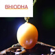 Bhiodha Chinese Valentine's Day gift pearl pendant simple gold inlaid necklace clavicle chain pendant birthday gift for girlfriend brand bag brand packaging box