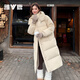 Yalu Down Jacket Women's Medium Long 2025 Winter New Fashion Casual Thickened Fashion Jacket