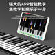 EVANLEY German hand-rolled piano portable 88-key Bluetooth professional version thickened arranger keyboard adult pocket electronic piano 88-key black standard version