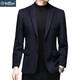 Goldlion middle-aged wool suit jacket men's suit business large size no-iron loose casual single suit top Shangqing M 165